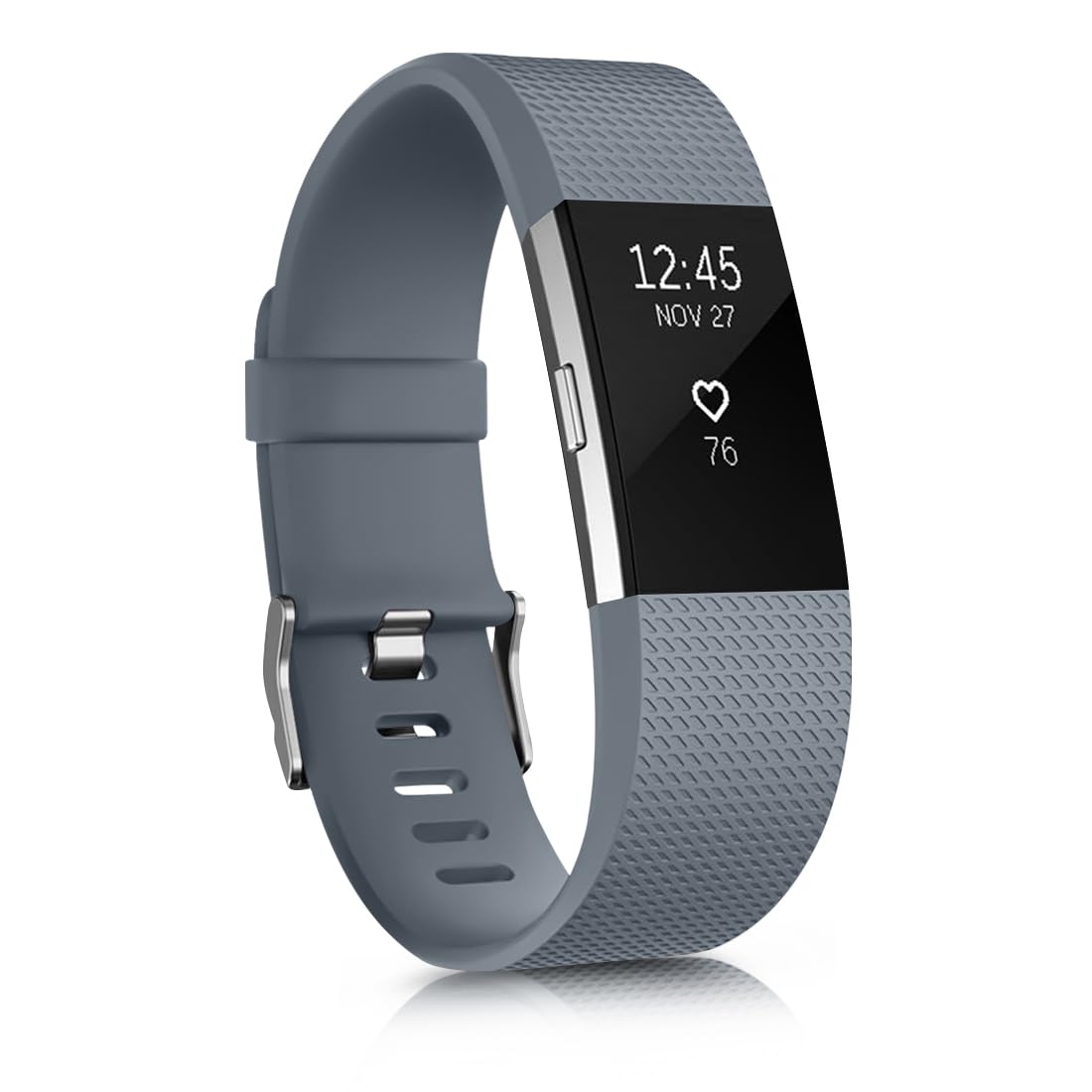 Tobfit Watch Strap Compatible for Fitbit Charge 2 (Watch Not Included), Removable Soft Belts for Charge 2 Wristband, Smartwatch Band for Men & Women-picture-31