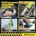 UNIMADE Microfiber Cleaning Cloth, 100 Pack Microfiber Towels for Cars Commercial Grade Work Rags Bulk Detailing Cloth for Automotive Bar Mechanic Restaurant Garage Housekeeping, 11.5