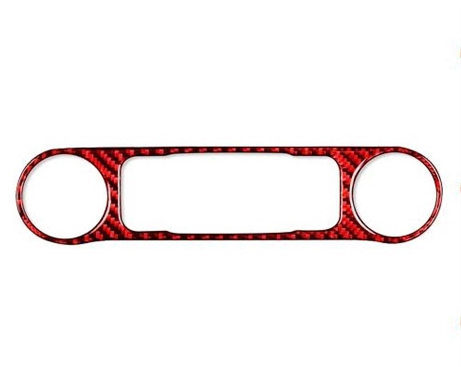 Cache Commande lève-vitre Fibre de Carbone Rouge pour GMC Canyon 2015-2022 - 2