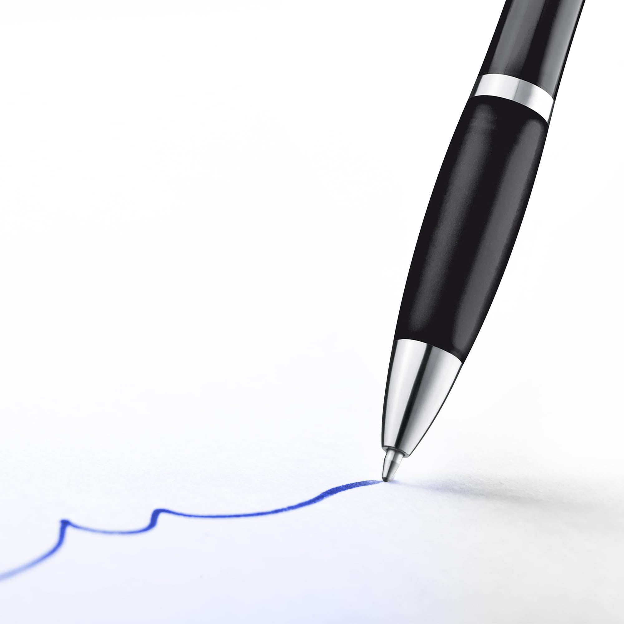 ZENSCRIBE ® Ergonomic Ballpoint Pen, Pack of 10, Premium Ballpoint Pen Set, High Quality - Image 3