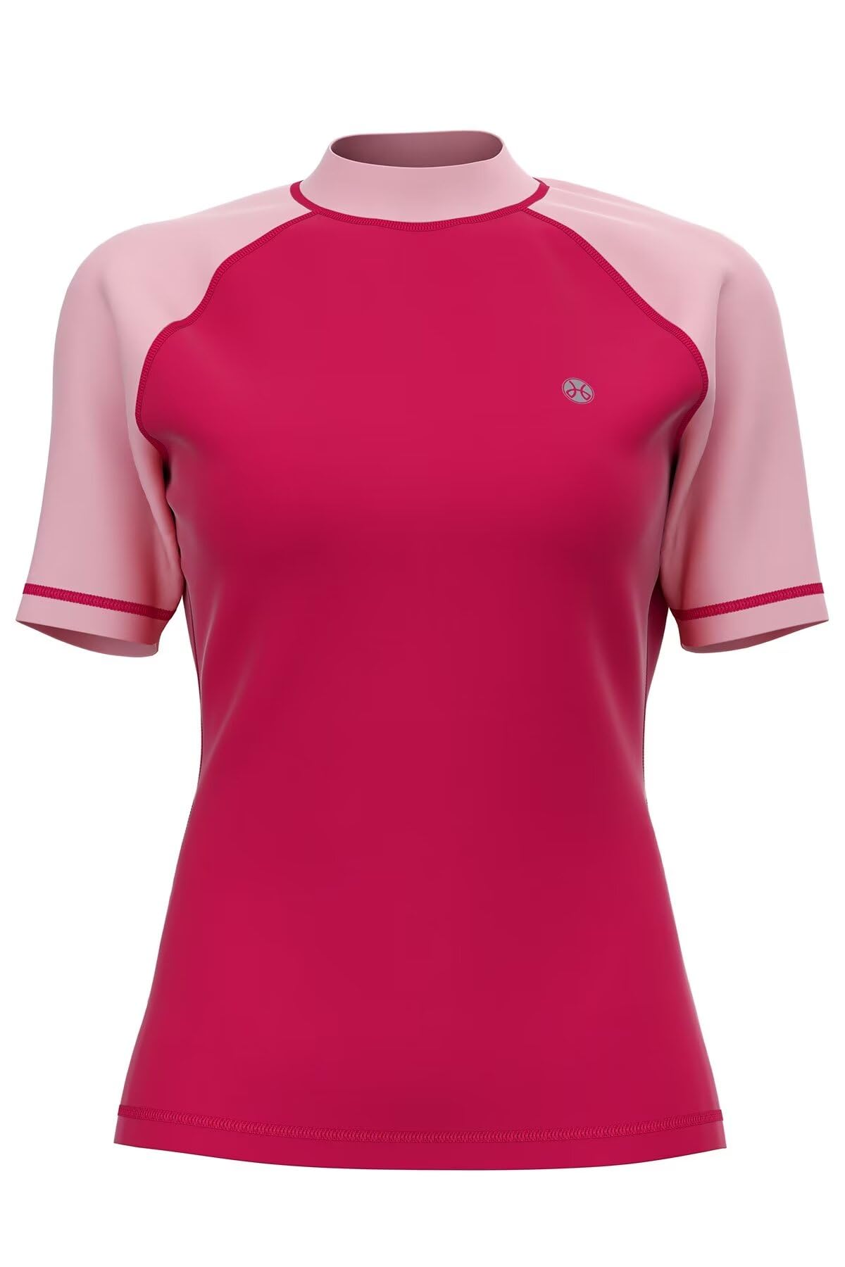 HDTIYUYP Rash Vest Womens UPF - Swim Shirts Ladies UV Swim Top Rash Top Female Surf Top Rash Guard Water Sport Swim Tee Quickdrying Beach Wet Top