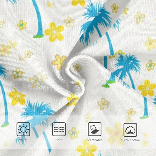 Summer Palm Tree Flowers Floral Toddler Boy's Underwear 2T 23022283