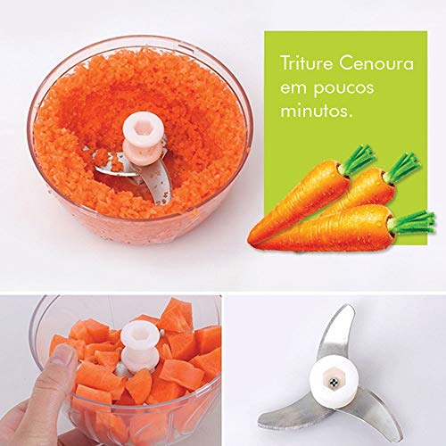 Processador Triturador de Alimentos Manual