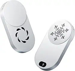 Hamosong Phone Cooler for Gaming, Magnetic Semiconductor iPhone Cooler Cooling Fan, Keep Phone Cool Fan for Phone