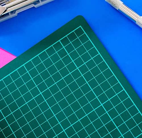 KEPLIN A3 Cutting Mat - Cutting Board with Non-Slip Surface for Arts & Crafts  Easy Guided Knife Cuts for Paper, Card, Fabric, Plastic While Protecting Surfaces