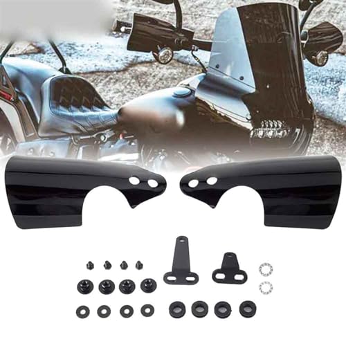Protège-mains moto pare-brise de guidon résistant aux chocs pour Road King FLHRXS