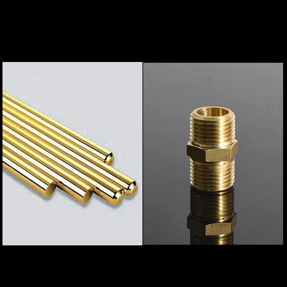 DN15 G 1/2" Male Female Brass Staight Nipple Coupler Union 45 Degee Elbow Y Tee Corner Corss 3 4 Ways Pipe Fitting Connector(Tee Union M-F-M)