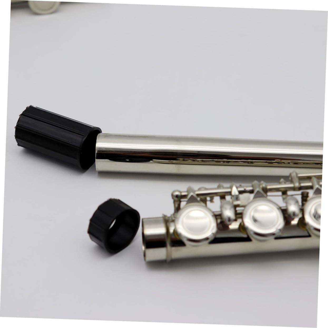 BESPORTBLE 5 Set Flute Protective Sleeve Durable Black Jackets for Flute Protection Easy to Use Musical Instrument Parts and Maintenance