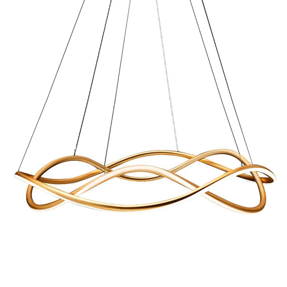 Lampes simples suspendues anti éblouissement avec abat jour en acrylique protecteur