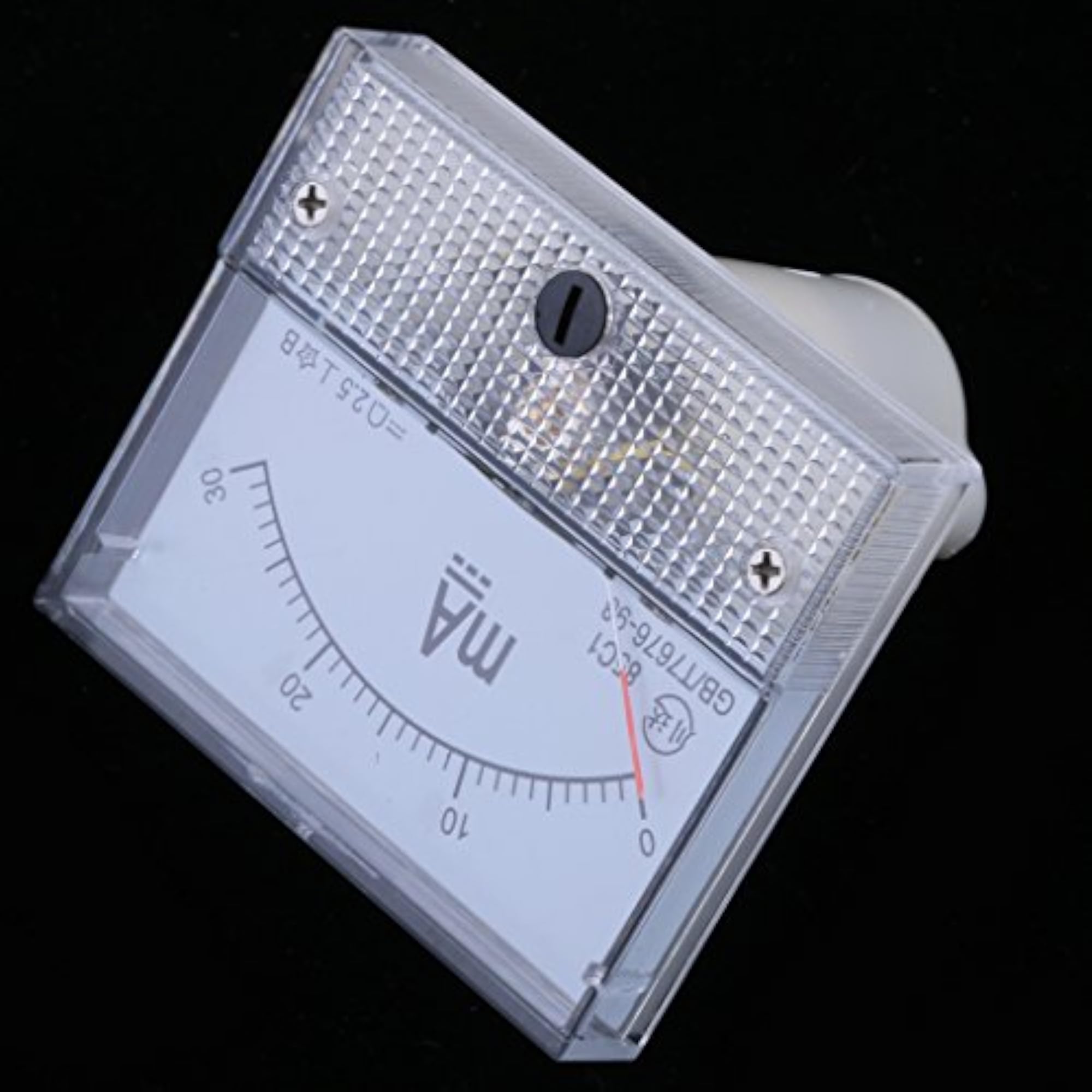 0-30mA DC Ammeter Analog Panel Meter Gauge for Home Decor
