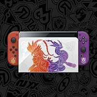 Nintendo Switch-Konsole (OLED-Modell) Pokémon Karmesin & Purpur-Edition [KEIN Spiel enthalten] – Ansicht 5