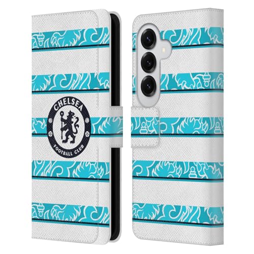 Étui portefeuille en cuir Samsung S26 Chelsea Football Club housse de protection Head Case Designs
