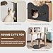 BELOWSYALER Cats Post Carpet Cover Adhesive Cats Tree Shelves Replacements for Couch Furniture Protector