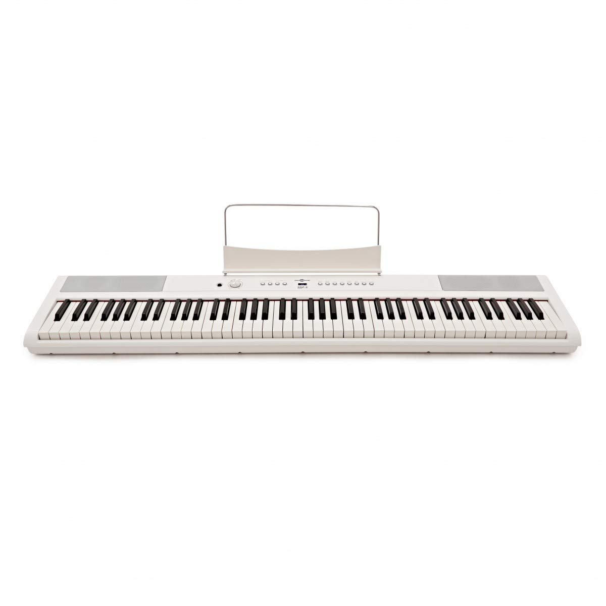 Pianoforte digitale SDP-2 88 tasti pesati bianco con supporto e panca