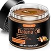 Raw Batana Oil for Hair Growth, 100% Natural Pure Botana Oil Paste from Honduras, Unrefined Organic Batana Hair Mask for Prevent Hair-Loss, Enhances Thickness for Men & Women 5.3 oz