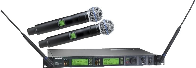 Shure UR24D/Beta58 Dual Handheld Wireless System, H4