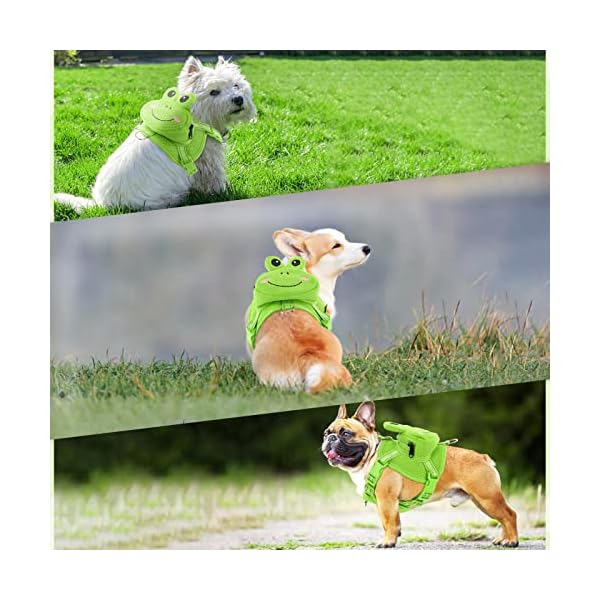 OUOBOB Dog Harness Backpack - Stylish Doggie Carrier for Outdoor Adventures