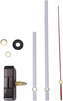 Quartz Movement Replacement Parts for DIY Wall Clocks Features SIent Operation and Requires 1 5V AA BaTery for PowrC