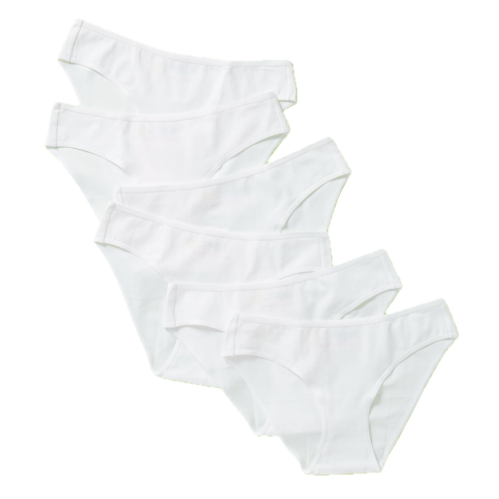 Yellowberry Daisy Cotton Underwear 6PK Panty for Girls Tweens Teens