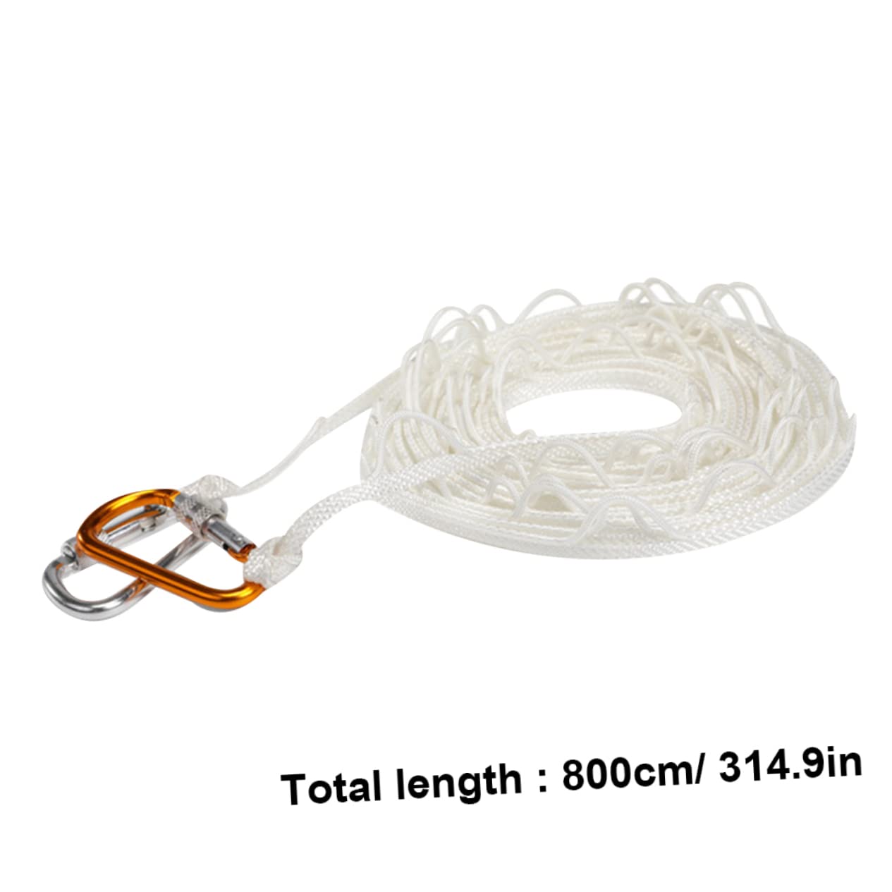 Ciieeo Outdoor Portable Clothesline Windproof Punch Design for Home Travel Skid Clothes Drying Rope for Indoor Outdoor Use for Camping Laundry Needs