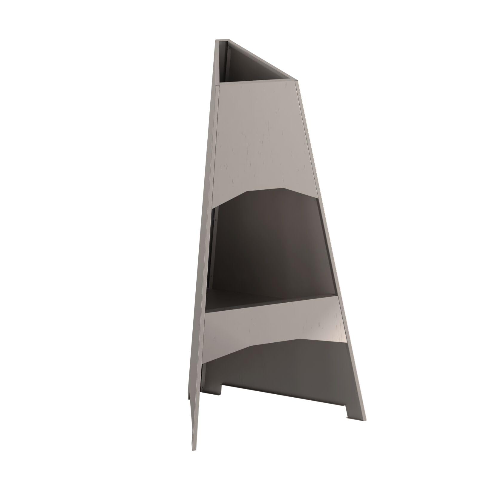 Piramida do paleniska 50 x 45 x 95 cm stal kortenowa - 858941