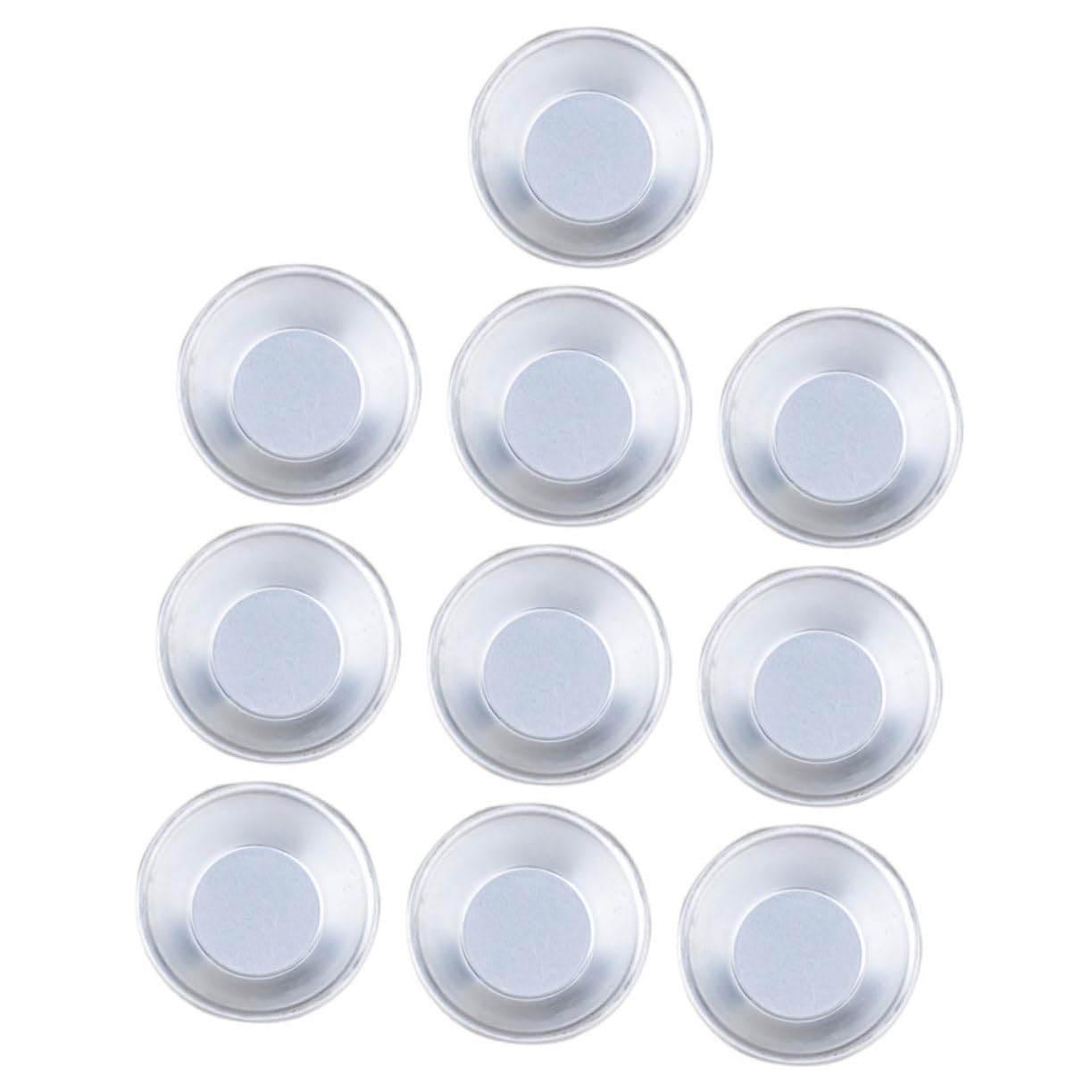 Cabilock Egg Tart Moulds Set of 20 Tart Pans Non-stick Coating Easy to Use Baking Muffin Cups