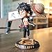 ZDYHBFE One Piece Anime Kung Fu Diez People Luffy Sanji Usopp Sanji Chopper Exquisito Muñeca Versión Muñeca Muñeca Escultura Decoración de Juguetes Modelo Altura 15 cm