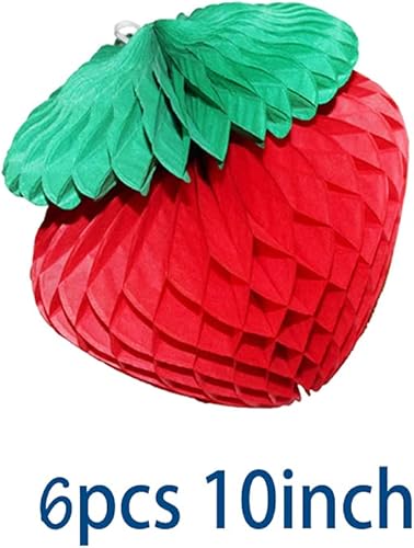 Miniatura 5 de 10 bolas de papel de seda de 8.0in, diseño de panal hecho a mano, diseño de panal de abejas, decoración de la pared, bolas de flores para colgar