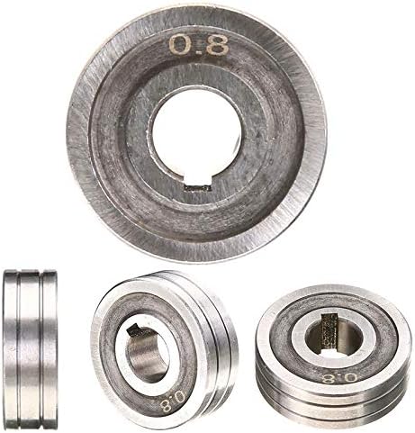 High Precision Steel 0.6X0.8 MIG Welder Wire Feed Drive Roller Roll Kunrled-Groove .030"-.035" for Welding Machine Driving Wheel