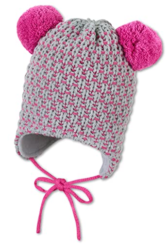 Bonnet fille Sterntaler en maille pour les sorties d'hiver