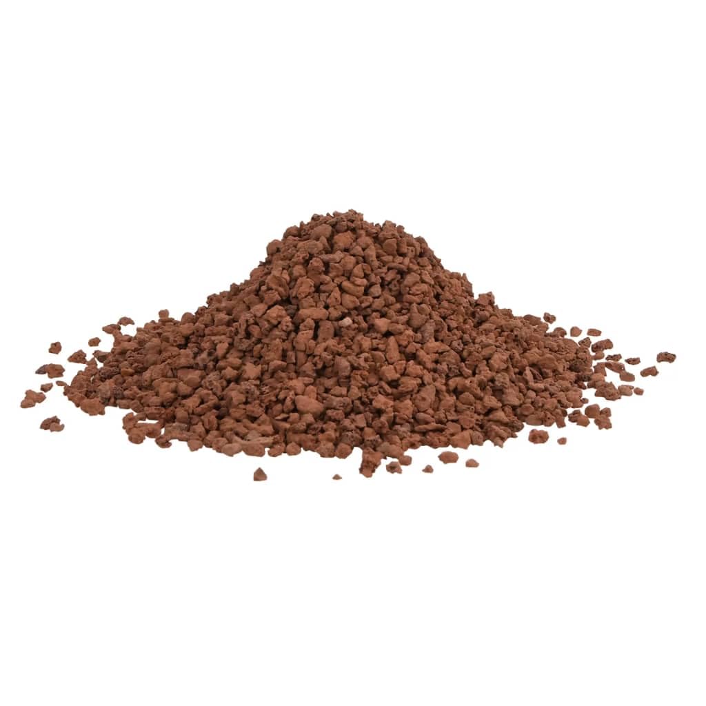 vidaXL Volcanic Rocks, Lava Accent Rocks for Aquarium, Volcanic Lava Stones Beads for Succulents Cactus Pots Terrarium Plants Vase Fillers, 25 kg Red — image 1