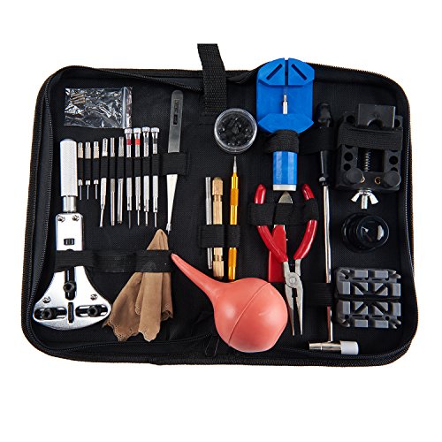 27 in 1 Watch Repair Tool Kit Case Opener Watches Link Remover Spring Bar Tool Set