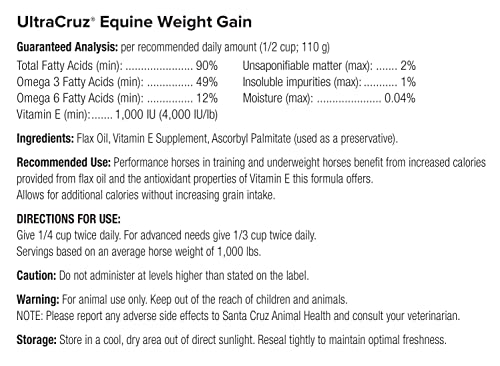 Ultracruz SC-363226 Equine Weight Gain Supplement thumb #1
