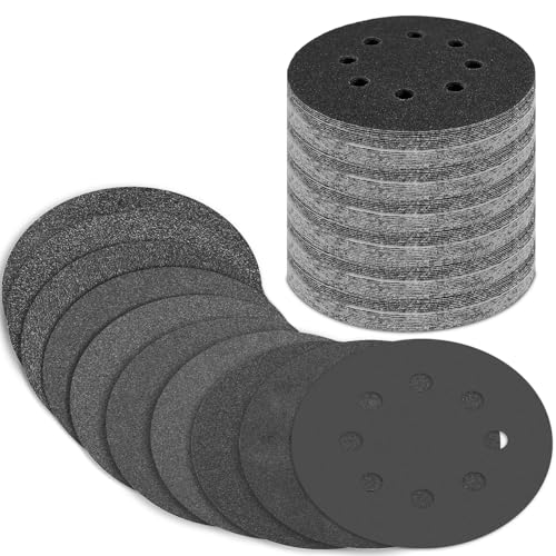 100 Pcs Wet Dry Sanding Discs Hook and Loop