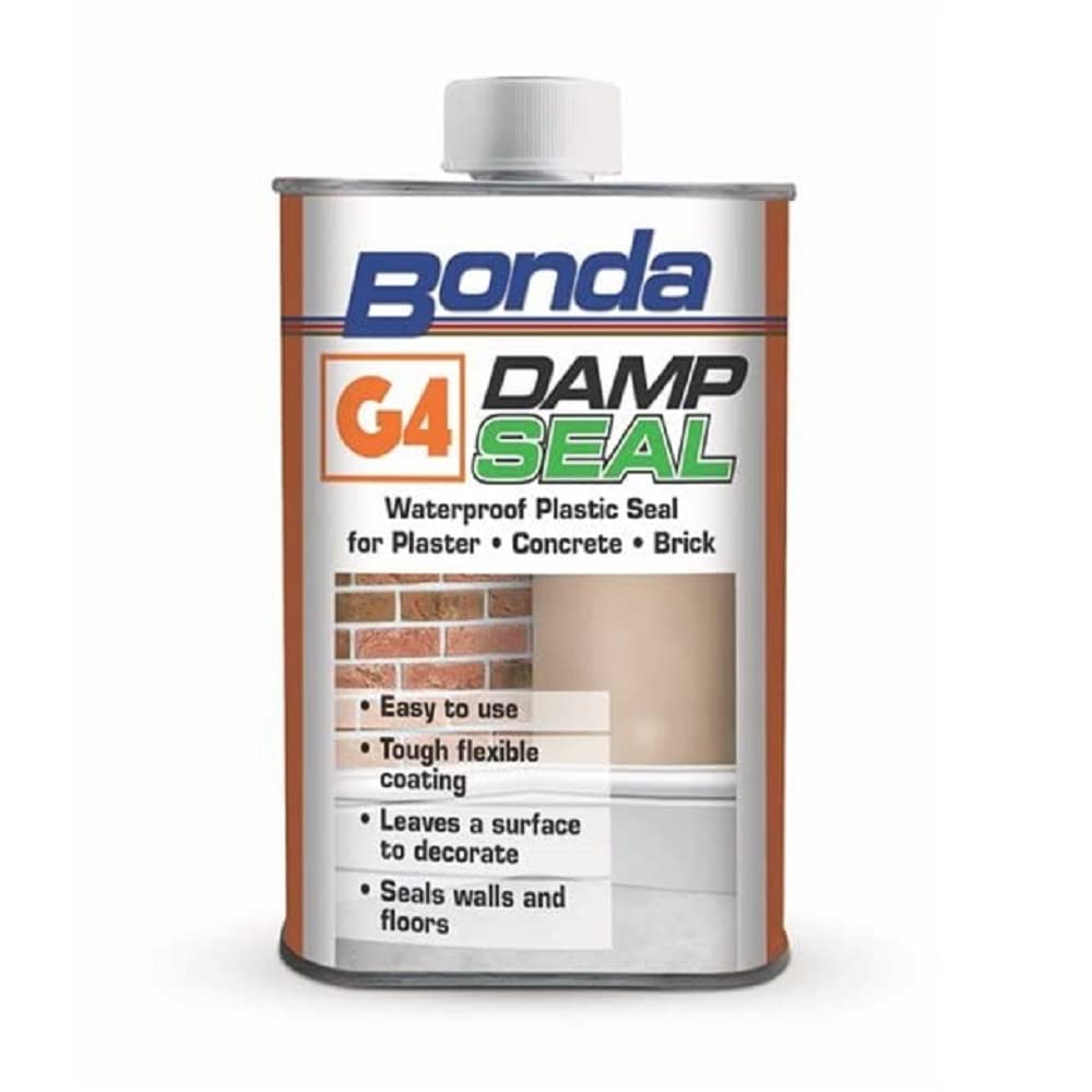 Bonda G4 Damp Seal 2.5Kg Moisture Curing Polyurethane Varnish 5014197121047