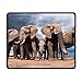 Produktbild A Herd of Elephants Gaming Mouse Pad Custom Design Non-Slip Rubber Mouse Mat for Desk,Laptop