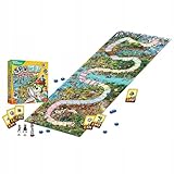 Comprend 111 cm de long, 2 assiettes de support avec sous-verres, sablier, 56 feuilles carrées de poche, 10 carrés de poche et instructions (français non garanti) y compris l'atlas des animaux