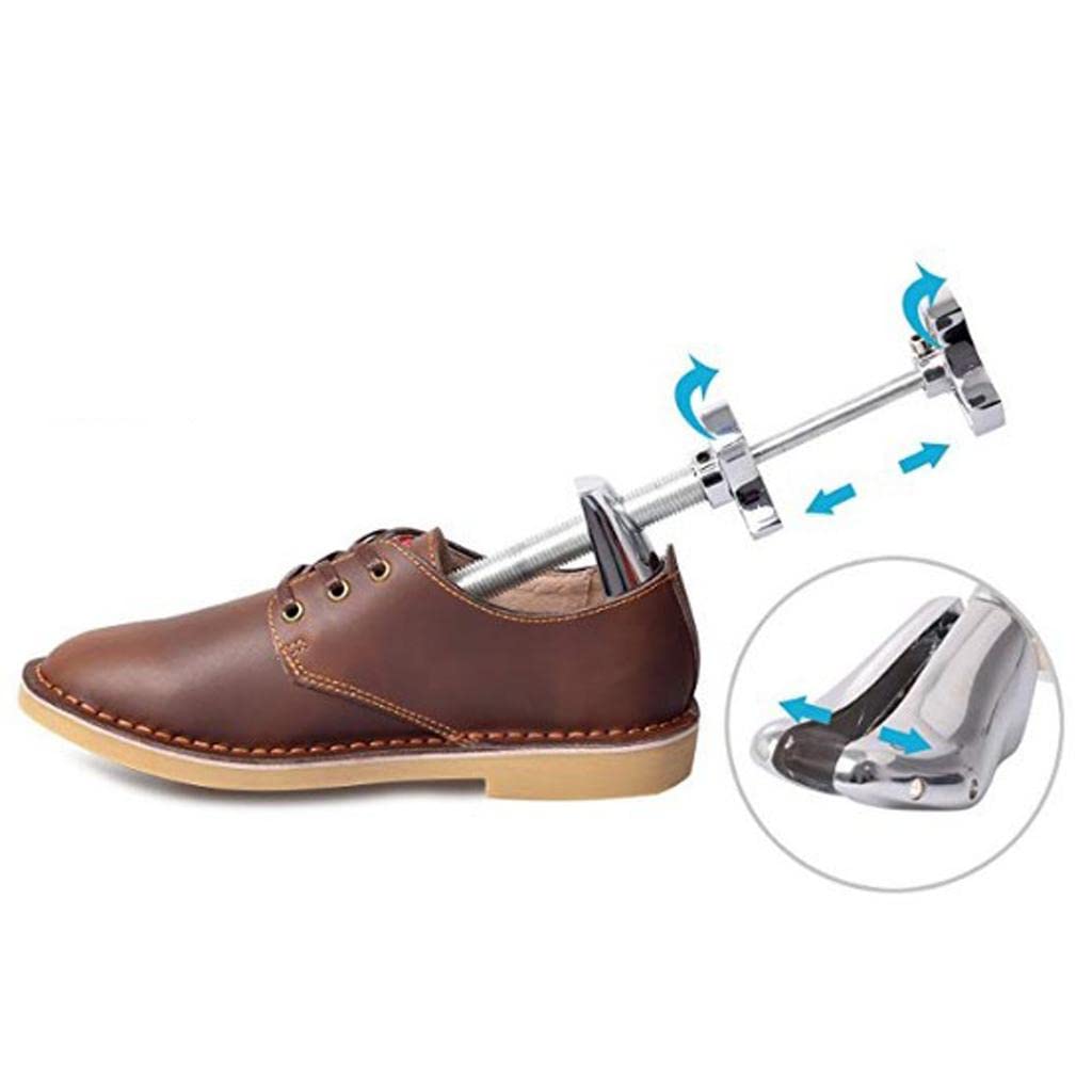 Ajustable para Zapatos Extensible para Calzado Metálico Mantenedor de Forma Antideformación Estirador Ajustable Material de Aleación Resis, L 39-45