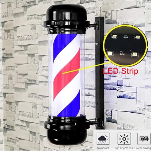 Éclairage LED étanche pour barbier WHIPIN : enseigne de haute résistance au design épuré - 2