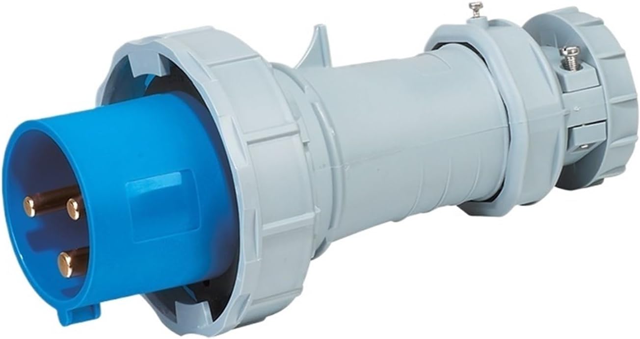 IP67 industrial and socket connector three-phase 3-core 4P5 hole 63A/125A waterproof non-explosion-proof(3P63AIP67 plug GP1571)