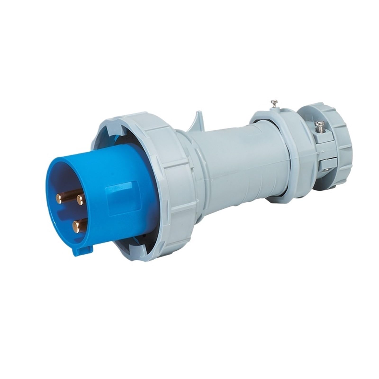 Conector industrial 3P 63A IP67 trifásico de 3 núcleos para intemperie Gp1571