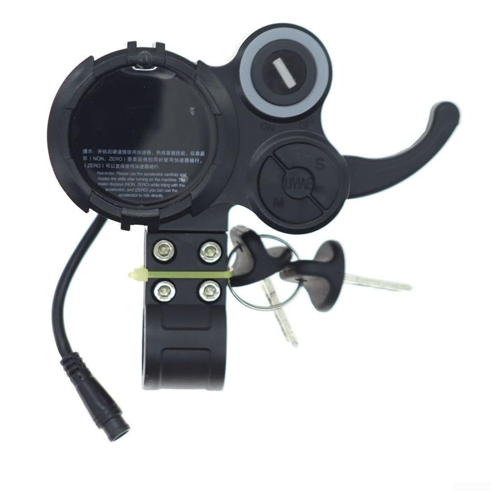 48 60 V 28 A Contrôleur à double entraînement sans balais avec écran LCD 48 60 V pour scooter électrique, convient pour les pièces de vélo électrique avec construction en métal et plastique