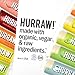 Hurraw! Unscented Lip Balm: Organic, Certified Vegan, Cruelty and Gluten Free. Non-GMO, 100% Natural Ingredients. Bee, Shea, Soy and Palm Free. Made in USA