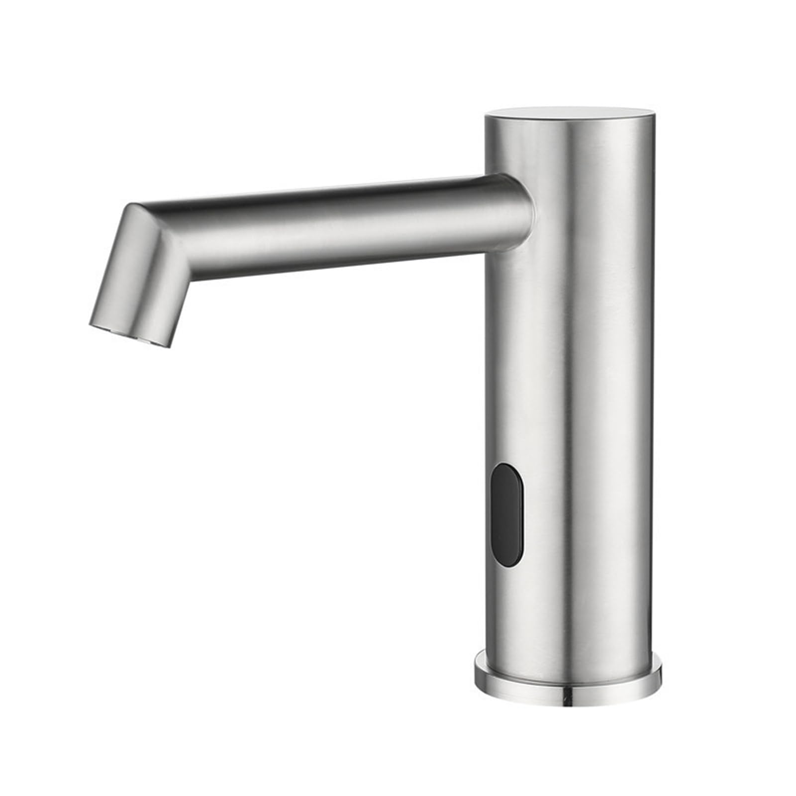 ZYCHSJXA Cold Water Only Touchless Tap Bathroom Sink Taps Mixers Brushed Automatic Infrared Sensor Faucet