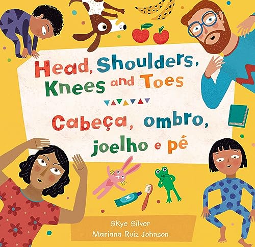 Head, Shoulders, Knees and Toes (Bilingual Portuguese & English) (Barefoot Singalongs) (Portuguese and English Edition)