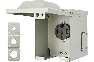 RVGUARD 50 Amp RV Outlet: The Ultimate Outdoor Electrical Power Hub