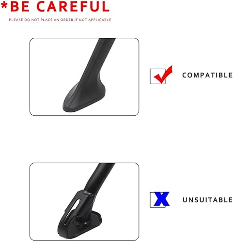 Miniatura 4 de Kickstand Extension Pad Motorcycle Kickstand Foot Side Stand Extension Pad Support Plate for Benelli TRK502 TRK 502X TRK 502 2020-2022
