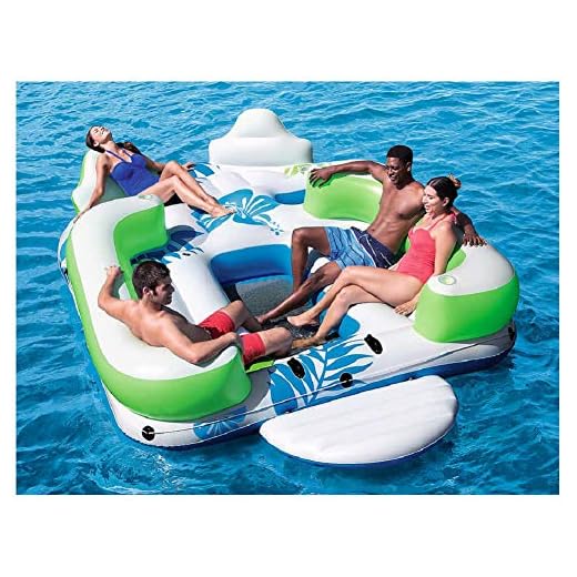 Bestway CoolerZ Summer Drift Island Inflatable Seats up to 6