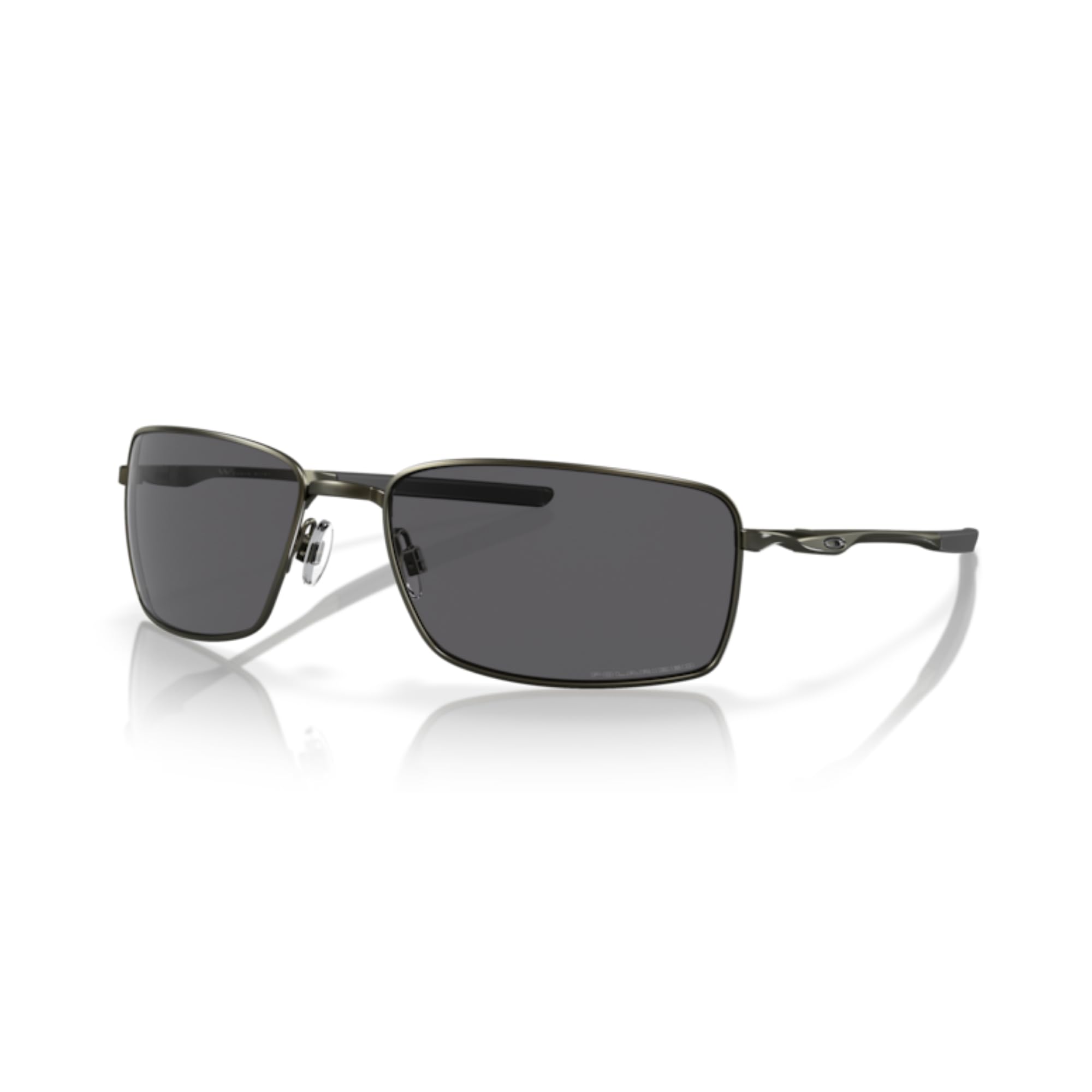 OAKLEY Square Wire OO4075 Sunglasses For Men Bundle Accessory Leash Kit Microfiber Pouch
