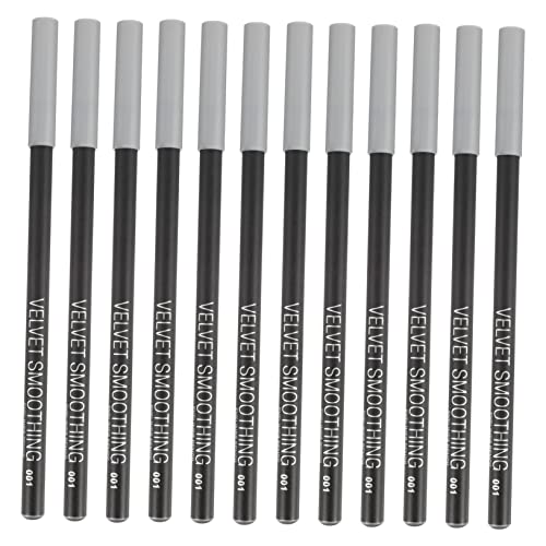 SHERCHPRY 12Piezas Lápiz Delineador De Ojos Negro De Unidades Herramienta Práctica De Maquillaje Para Ojos Accesorio Para Maquillaje De Mujeres